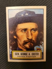 1952 Topps Look 'N See  #37 George A. Custer  EX/NM