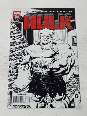 Hulk 9 Ed McGuinness Sketch Wraparound Santa Hulks Limited Edition Variant 2009