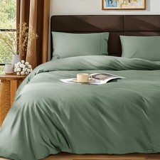 100 Egyptian Cotton Duvet Cover King Size, 1000 Thread Count Sateen Duvet