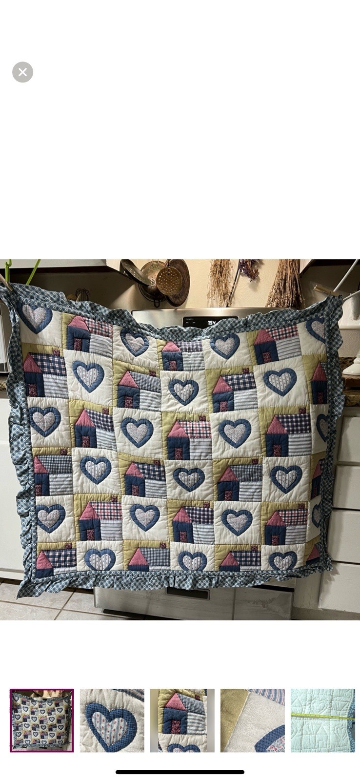 Vintage Baby Blanket
