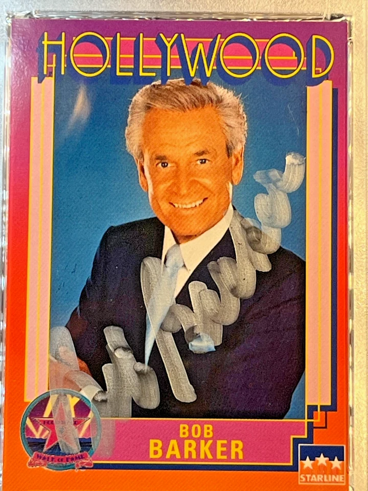 THE PRICE IS RIGHT BOB BARKER AUTOGRAPH CARD PSA CERTIFIED - Image 2 of 4