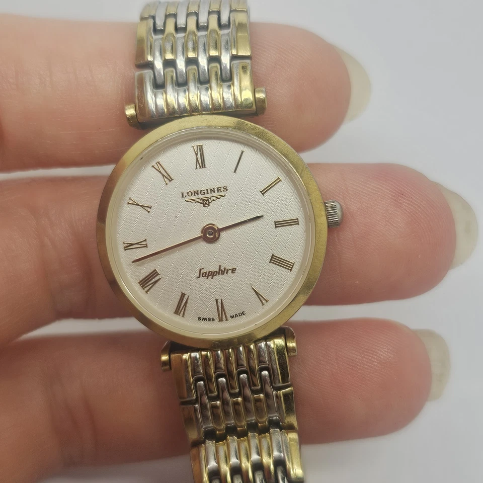 Longines Sapphire L4 635 2 Quartz Watch FOR PARTS - image 2 of 4