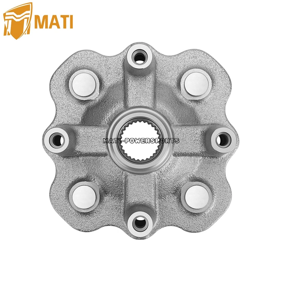 Front Wheel Hub for Yamaha Kodiak 400 450 YFM400F YFM400A YFM450F 4x4 2003-2006 - Image 3 of 4