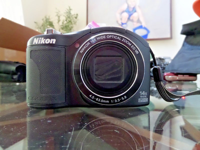 NIKON COOLPIX L610 COMPACT HD DIGITAL CAMERA TESTED 16 MEGAPIXELS 14X ZOOM