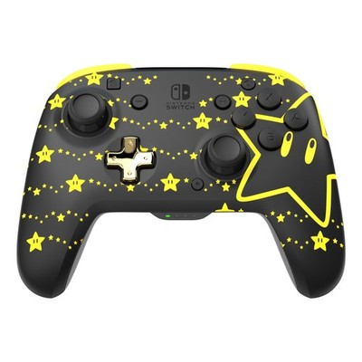 PDP REMATCH GLOW Schwarz, Gelb Gamepad Analog / Digital Nintendo Switch, Nintend