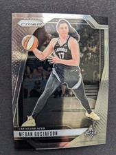 2024 Panini Prizm WNBA # 78 Megan Gustafson - Las Vegas Aces (NM)