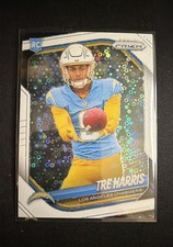 2025 Panini Prizm - Rookies Tre Harris #371 White Disco Prizm (RC)
