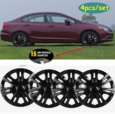 15 Hubcaps Wheel Covers Hub Caps Fits R15 Steel Wheel For Honda Civic 1995-2015