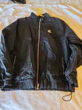 AIR JORDAN JUMPMAN TRACK JACKET - LARGE - THROWBACK - BLACK