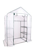 Trendline FoliengewäChshaus 142X73X194 Cm GewäChshaus Folienzelt Tomatenhaus