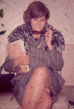 CLAUDIA CARDINALE- ORIGINAL 1965 SLIDE- 1938-2025-  35MM SLIDE TRANSPARENCY