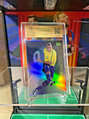 2018 FUTERA UNIQUE WORLD FOOTBALL LEGENDS 5gr Silver RONALDO WF08