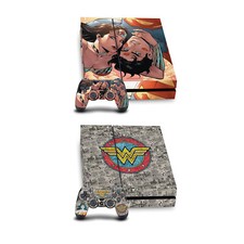 WONDER WOMAN DC COMICS COMIC BOOK COVER VINYL SKIN SONY PS4 CONSOLE  CONTROLLER