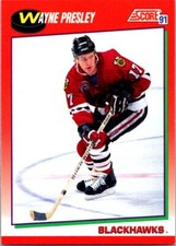 1991 Score Hockey Wayne Presley