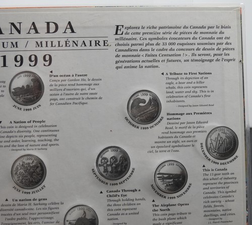 Vintage Sealed Canada North West Mounted Police Coin 1999 Millennium 12" P2 - Picture 14 of 23