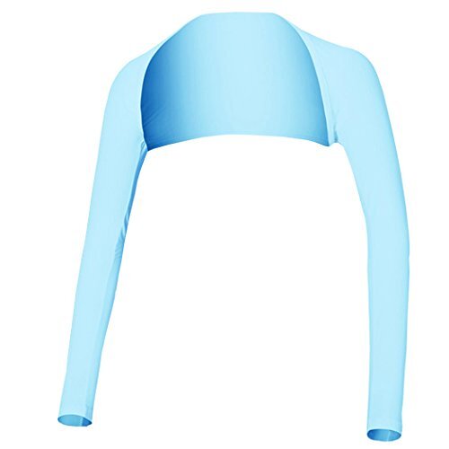 Advanced Cooling Shawl Arm Sleeve Sun Protection Comfortable & Medium Blue - Foto 1 di 6
