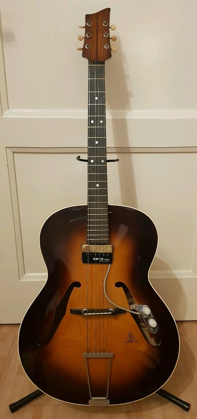 Rare Hanika Soli German Vintage Archtop Gitarre Jazz Guitar 60er 60s Guyatone Rare Hanika Soli German Vintage Archtop Gitarre Jazz Guitar 60er 60s Guyatone