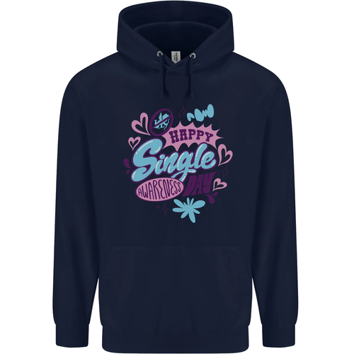 Happy Single Day Anti Valentines Romance Childrens Kids Hoodie - Picture 17 of 84