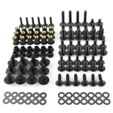 Motorcycle Steel Full Fairing Bolts Kit Bodywork Screw Kit Nuts Fit For Kawasaki