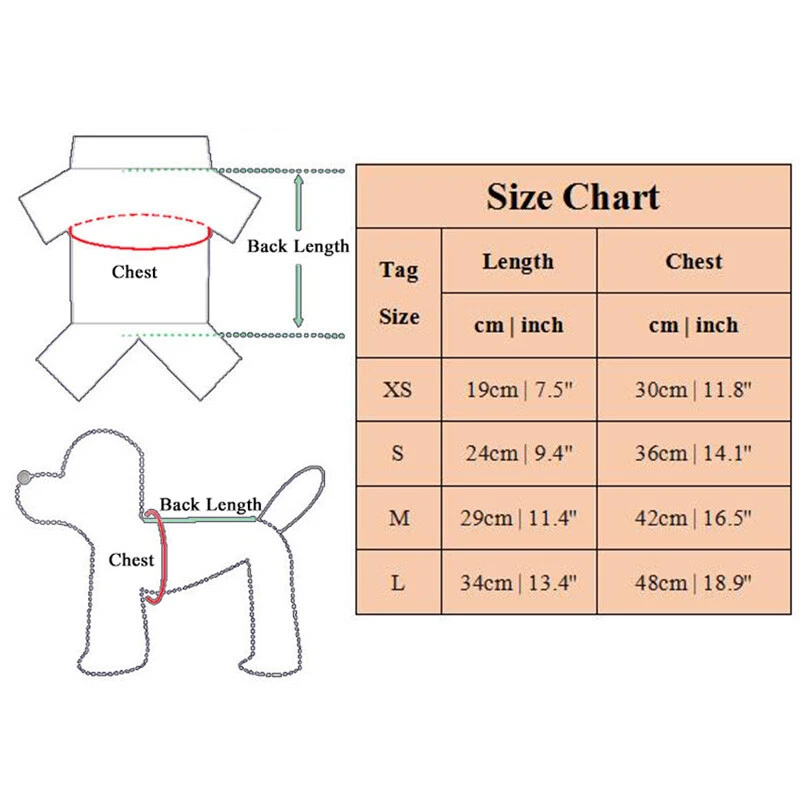 Pet Clothing Fashion Dog Clothes Printed  Vest Safety Guard Vest For Small Dogs - Image 4 of 4