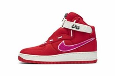 Nike Air Force 1 High EU Emotionally Unavailable Heart Red AV5840-600 Size 12