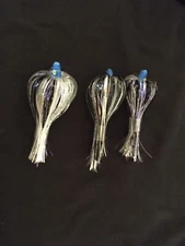 High Percentage Salmon Trolling Flies Real Alewife Series Pack Of 3- 4” Unrigged
