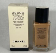 CHANEL LES BEIGES HEALTHY GLOW FOUNDATION LONGWEAR 100% AUTENTHIC FREE SHIPPING!