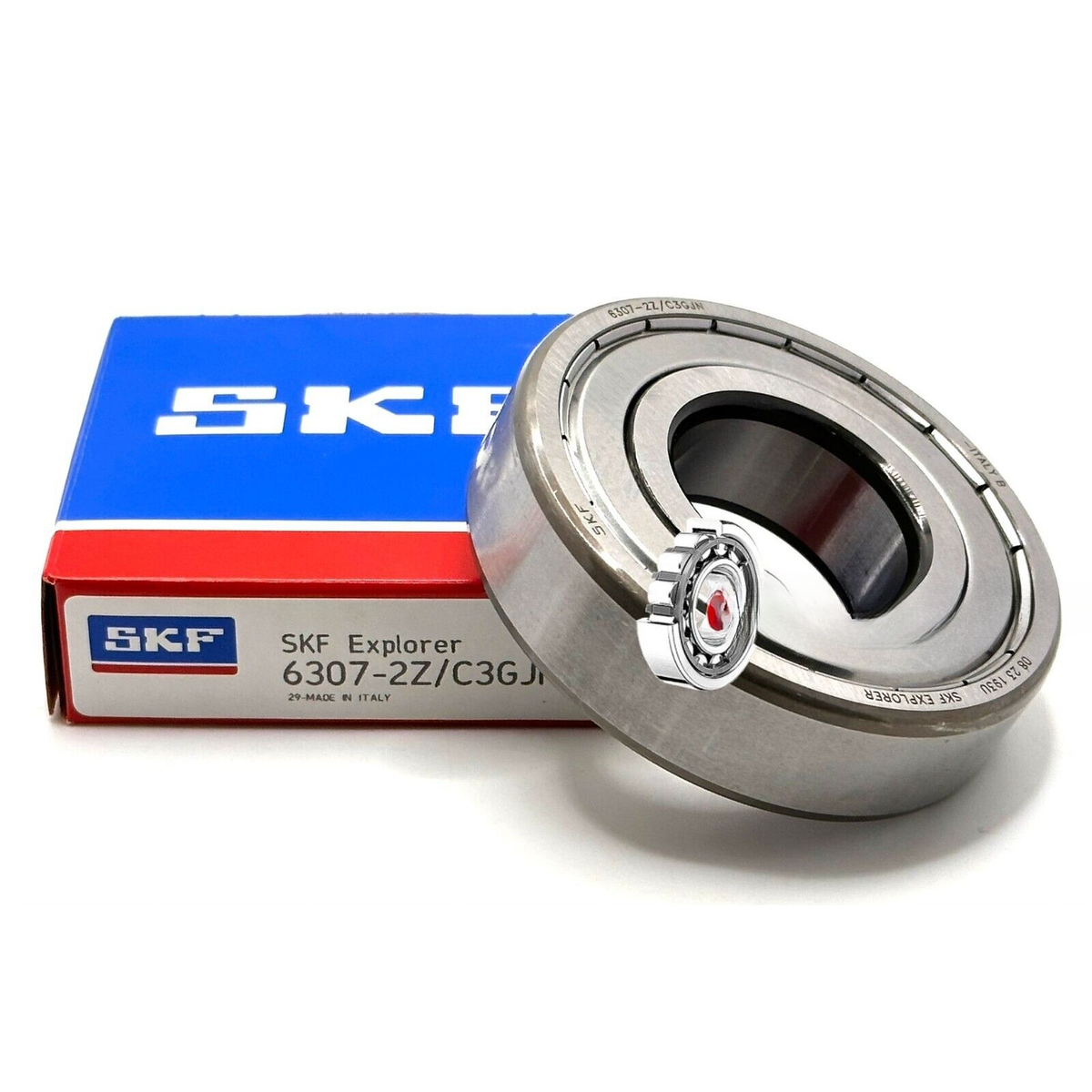 NEW SKF 6307 2Z / C3 DEEP GROOVE BALL BEARING, METAL SHIELDED