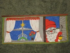 "Bühler" Vintage Retro Swedish Wallhanging - typical Swedish window scene