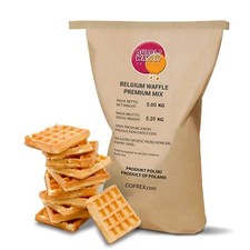  Belgian Waffle Mix Gofrex Waffle 5kg Catering size  NEW on Market