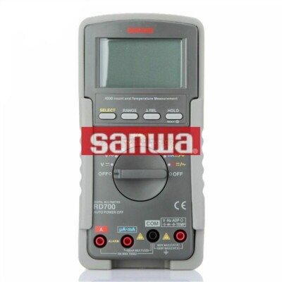 4000 RD700 Multifunctional Display Digital Multimeters Sanwa wv
