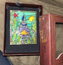 Disney Storybook Collection Stained Glass Finding Nemo Book LE 750 Jumbo Pin