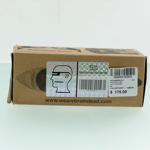Brain Dead Sunglasses, Elia Post Modern Primitive Eye Protection, Designer $175 - Picture 19 of 43