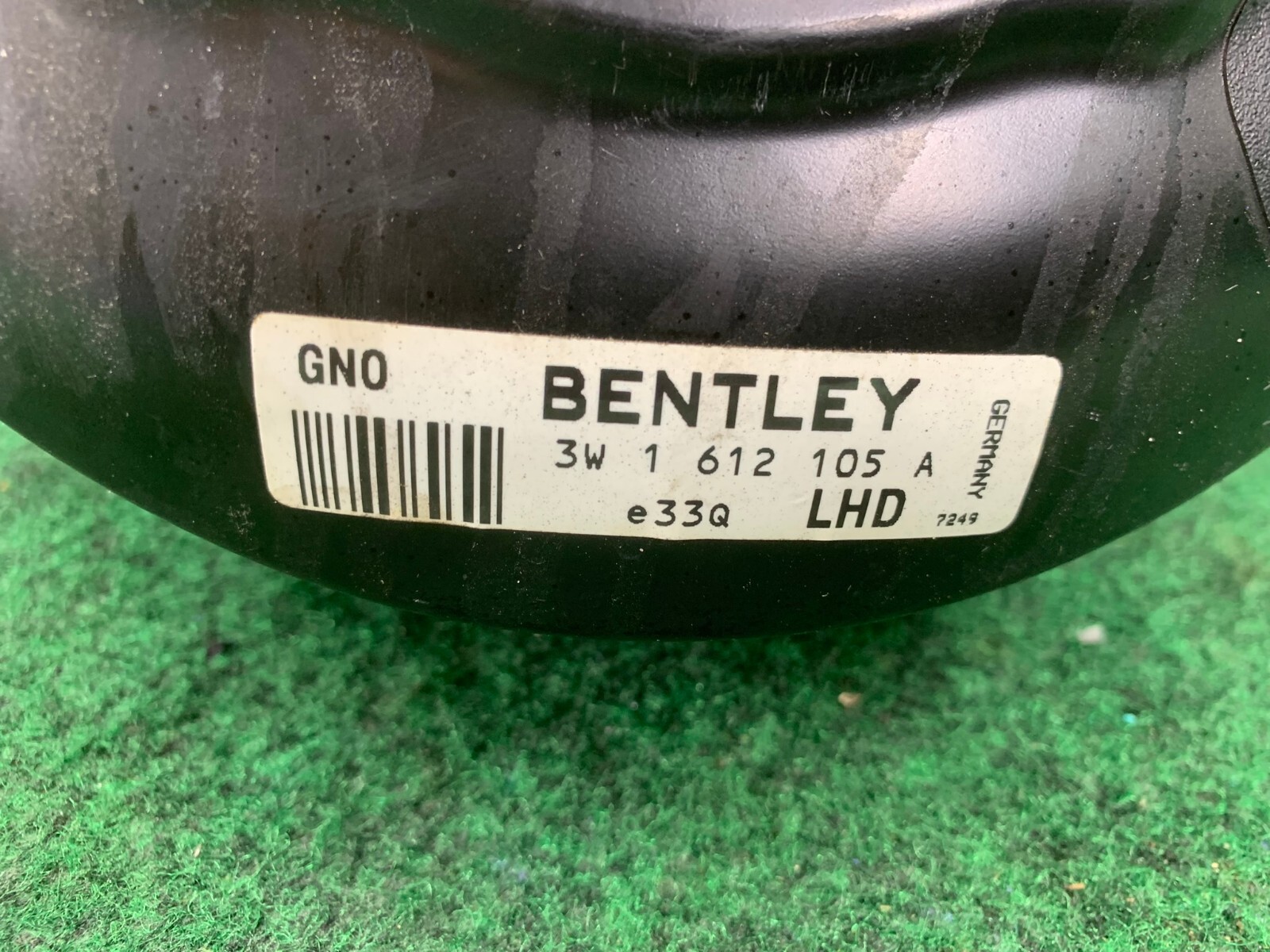 🛑 03-12 Bentley Continental GT Flying Spur Brake Booster Master Cylinder OEM