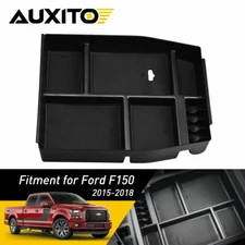 Center Console Storage Organizer Tray Box Armrest for Ford F150 2015 16 17 2018