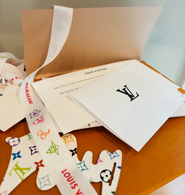2025 LVxTMurakami Louis Vuitton Limited LABELS BAG STICKERS