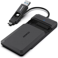 Benfei 2.5 Inch Sata To Usb Tool Free External Hard Drive Enclosure, U Electr...