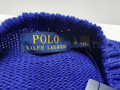 Polo Ralph Lauren Cotton Crew Knit Sweater 710730217004 Men's S