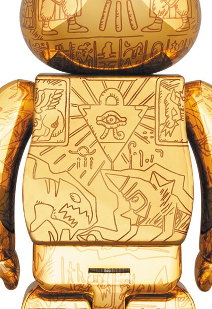 Yu-Gi-Oh! Millennium Puzzle Light Up 400% Bearbrick Medicom