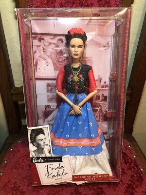 FRIDA KAHLO BARBIE DOLL INSPIRING WOMEN SERIES NRFB 2017