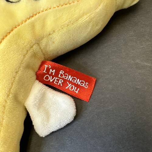 Juguete de peluche Dan Dee I'M Bananas Over You 10" bordado plátano - Imagen 2 de 6