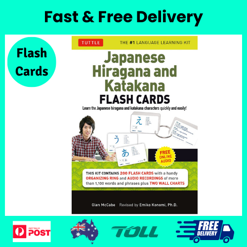 Japanese Hiragana And Katakana Flash Cards Kit - Infoupdate.org