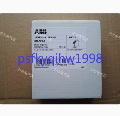 1 PCS NEW ABB CM-PFS.S Dreiphasensequenz Phasenfehler Überwachungsrelais