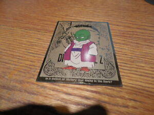 1998 Dragon Ball Z Gold Foil Card G6 Funimation JPP Amada | eBay