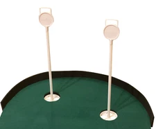 Golf Putting Green Flagstick - Upgrade Your Putting Mat - Putting Cup w/ Handle