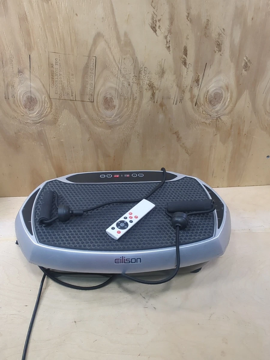 EILISON Bolt Vibration Plate Exercise Machine with Loop Bands
