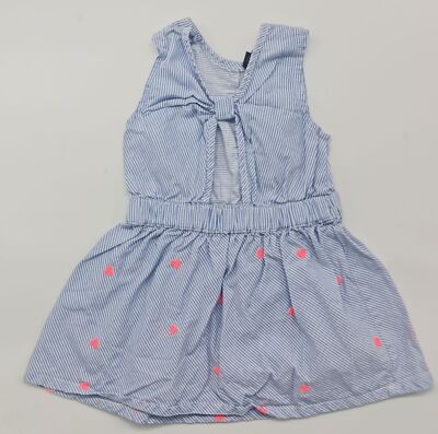 Sweet French Baby Heart Dress by Kiabi Size 6M 62 68