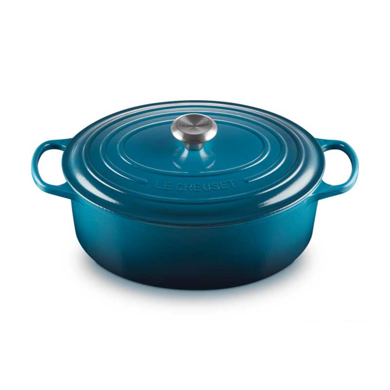 LE CREUSET Cocotte Evolution in Ghisa 31 cm Deep Teal