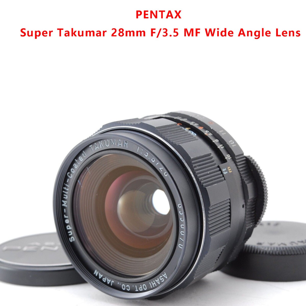 90%new PENTAX Super Takumar 28mm F/3.5 MF Wide Angle Lens 90%new PENTAX Super Takumar 28mm F/3.5 MF Wide Angle Lens