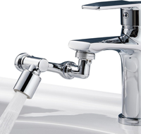 Drehbarer Wasserhahn Aufsatz VerläNgerung, 1080 Grad Multifunktionaler VerläNger